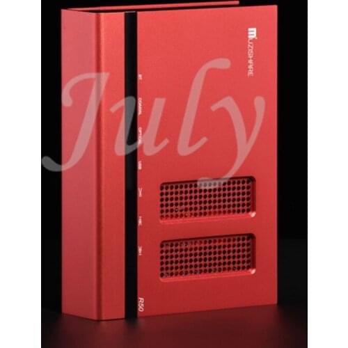 MUZISHARE R50 enthusiast Bluetooth receiver, USB lossless decoder, digital optical coaxial input, RCA output