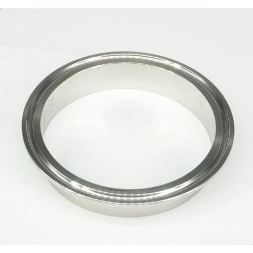 Fit Tube O/D 76mm x Tri Clamp 3" Ferrule O/D 91mm 304 Stainless Sanitary Pipe Connector Adapter Homebrew