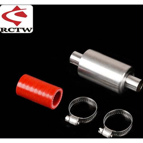 Exhaust/Tuned Pipe Muffler Silencer for 1/5 RC HPI ROVAN KM Baja 5B 5T 5SC 5SS Rc Boat Parts