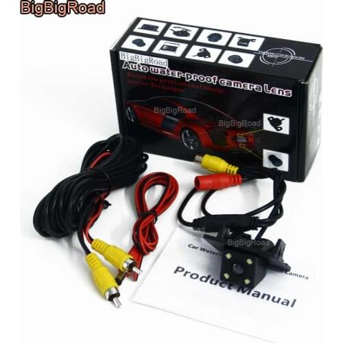 BigBigRoad Car Intelligent Dynamic Track Rear View Backup Parking Camera For Mazda 3 Mazda3 Axela BM Sedan 2013 2014 2015 2016