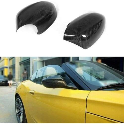 Carbon Fiber Side Rearview Mirror Cover Cap Fit For BMW E89 Z4 20i 28i 35i 09-13