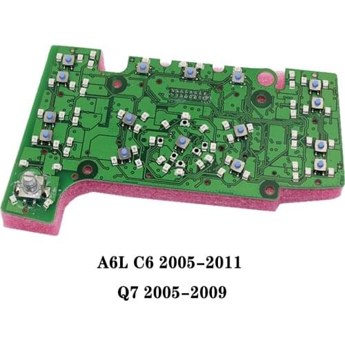 4F1919611 MMI Multimedia Interface Control Panel Circuit Board with Nav LHD For Audi A6 Quattro C6 S6 Q7 4F0919610 4L0919610