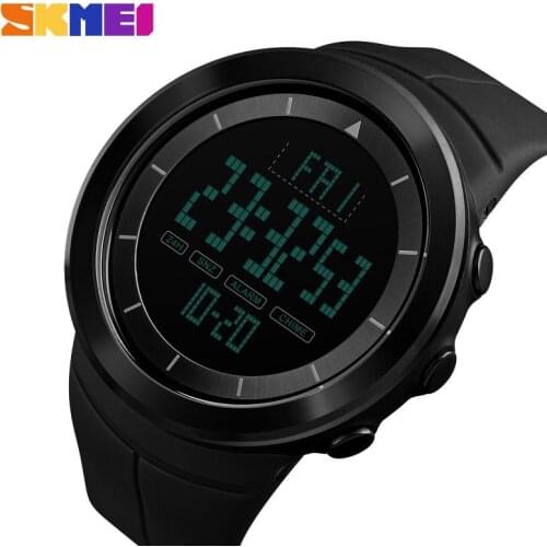 SKMEI Men Sports Watch Data Multifunction Digital Stopwatch Watch Running Watches Alarm Clock Double Countdown Relogio Masculino