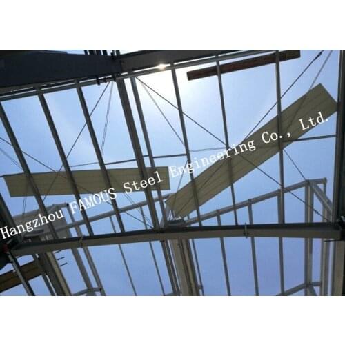 New Outlook Glass Curtain Wall Framed Multi-storey Steel Building EPC Project Constructions
