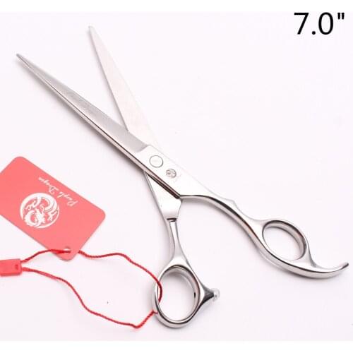 7" 20cm Purple Dragon Stainless Bang Cut Cutting Shears Thinning Scissors Hairdressing Scissors Professional Hair Scissors