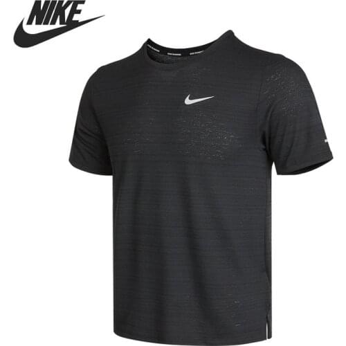 Original New Arrival NIKE AS M NK DF MILER TOP SS Mens T-shirts short sleeve Sportswear