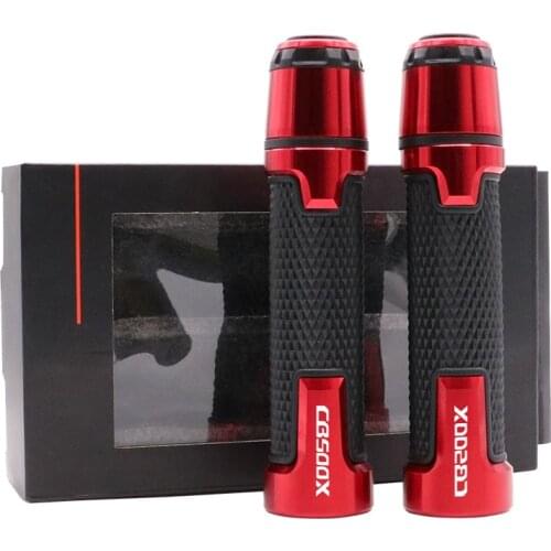 Suitable for Honda CB500X Modified Grip Sets CNC Rubber Plug Type Rubber Gloves Car Grip Accessories motorcycle