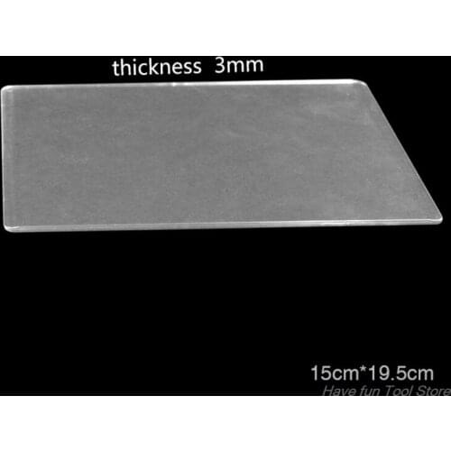 DIY Scrapbooking Die-Cut Machine Plate 3MM/5MM Die Cutting Embossing Machine Plate Replacement Pad F05 21 Dropshipping