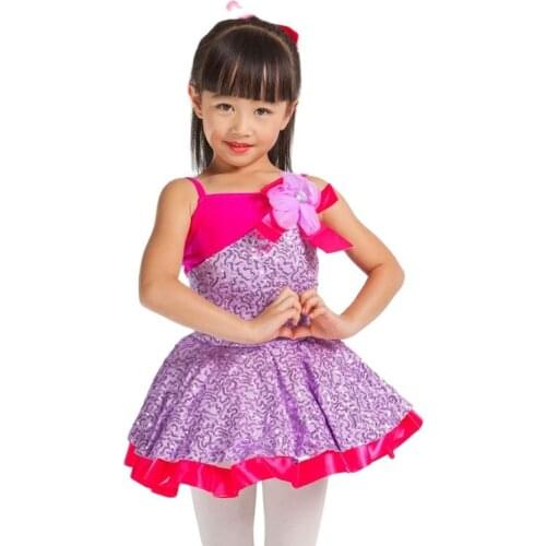 Dance Favourite 2 in 1 child girl dance costumes tutu dress, child performance stage ballet tutu, high quality ballet tutu