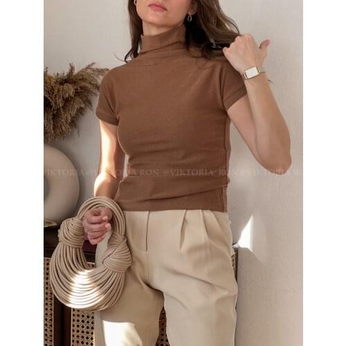 Женские летние футболки YUCHENGWANGZAI China At AliExpress