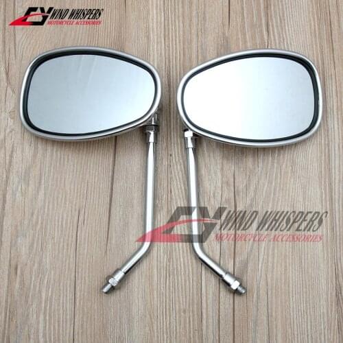Motorcycle Rear View Mirror Mirrors For Suzuki Bandit GSF 250 400 GSX 400 74A 75A 77A 79A 7BA lnazuma Impulse 400