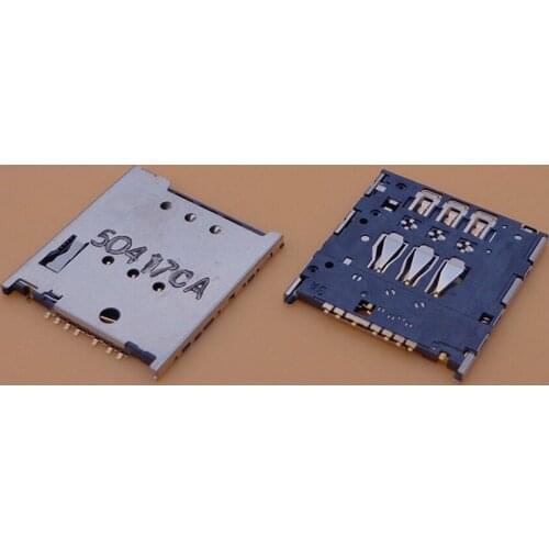 1pcs New SIM Card Reader Holder Connector Socket Slot Tray replacement for SONY LT30 LT22 LT22i LT30i LT30P top quality