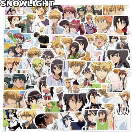10/50pcs/set Cartoon Anime Kaichou Wa Maid-sama Stickers For Kid Case Helmet Laptop Skateboard Diaries Phone Mixed Luggage