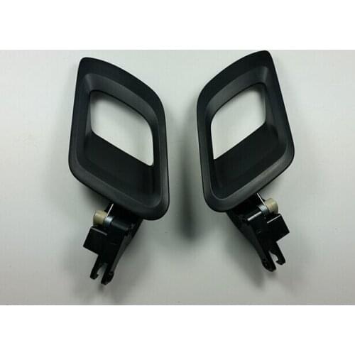 2pcs Black Inside chrome door Handle for Skoda jingrui inside the door handle