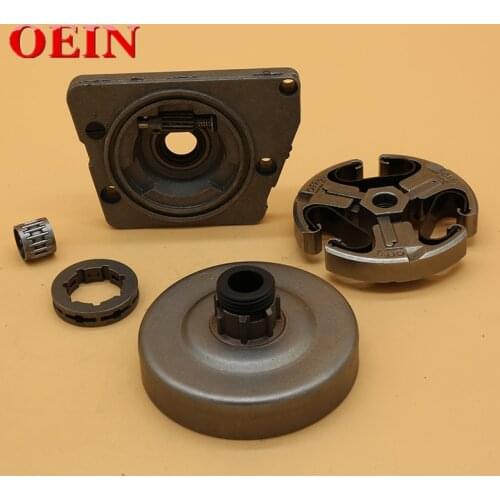 3/8" 7T Clutch Drum Sprocket Oil Pump Worm Gear Fit For HUSQVARNA 61 66 266 268 272 XP 162 Chainsaw Replacement Spare Parts