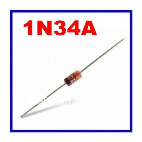 50pcs,1N34A 1N34 Point Contact Germanium Diode