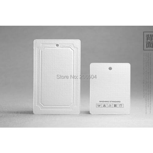 500PCS Hot silver laser new style High-Grade tags hang tags 600g/sqm paper flower clothing tag suitable for writing words DHN08