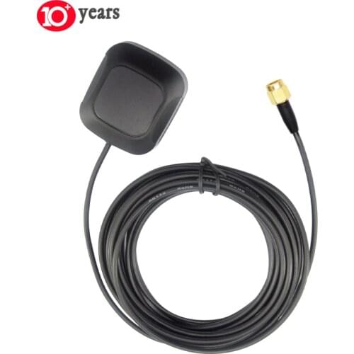Active Car GPS GNSS Antenna High Precision Universal Vehicle GPS Navigation Receiver Aerial With SMA MCX Right Angle Connector