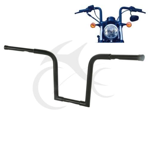 Ape Hangers Bars Fat 1-1/4" 14" Rise Chubby Frisco Handlebars For Harley Softail FLST FXST Sportster XL Custom Chopper