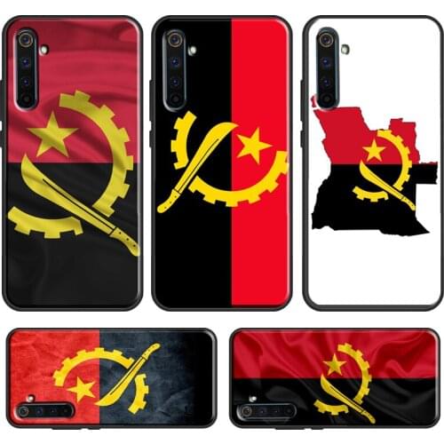 Angola flag Phone Case For OPPO Realme GT C3 C11 C15 Q3 6 7 8 Pro Coque For OnePlus 9 Pro 7T 8T Nord