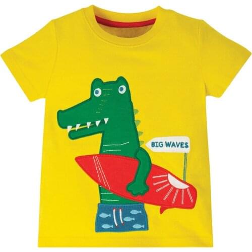 Bambino 2021New Year Tees of Children 2-7 Years Cartoon Cotton T shirt for Kids Boys Tops Clothing Baby Clothes Child Costume