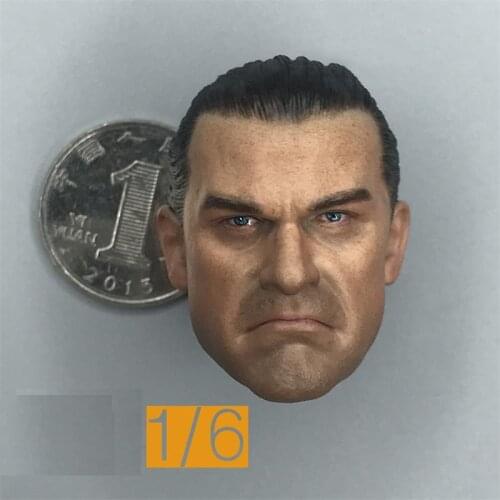 For Fans Collection Scale 1/6th Man Male VTS Punish Male Head Sculpture 2.0 Version For Usual 12inch Doll Action Collectable