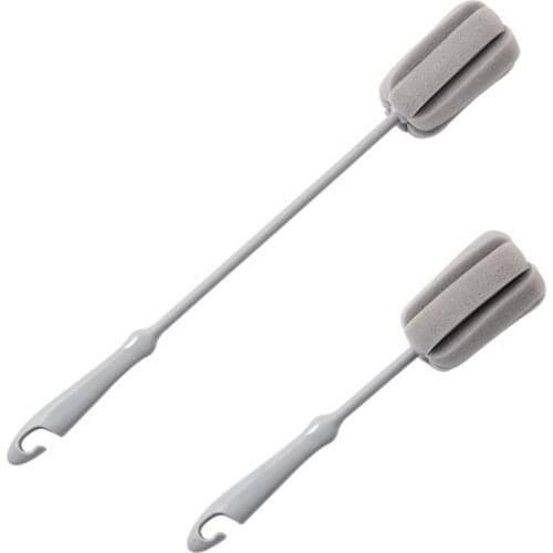 Multifunctional Long Handle Bottle Cleaning Brush Kitchen Water Tea Glass Cup R2JC