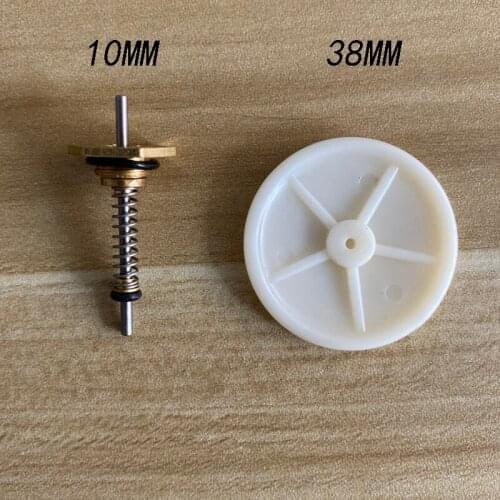 1 Set Length 41.5mm OD 10mm Gas Boiler Water Valve Thimble And 38mm Water Heater Top Cove