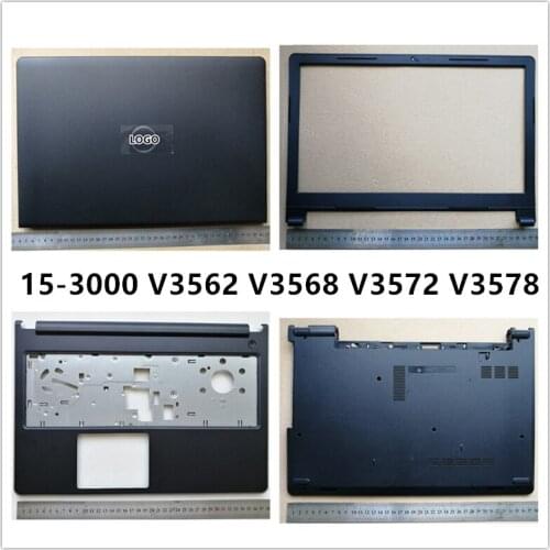 New laptop For DELL Vostro 15-3000 V3562 V3568 V3572 V3578 LCD Back Cover Top Case/Front Bezel/Palmrest/Bottom Base Cover