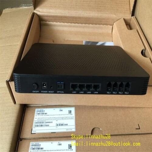 Original Huaway MA5675 GPON WIRELESS ONU, with 4GE + 4 POTS + WIFI