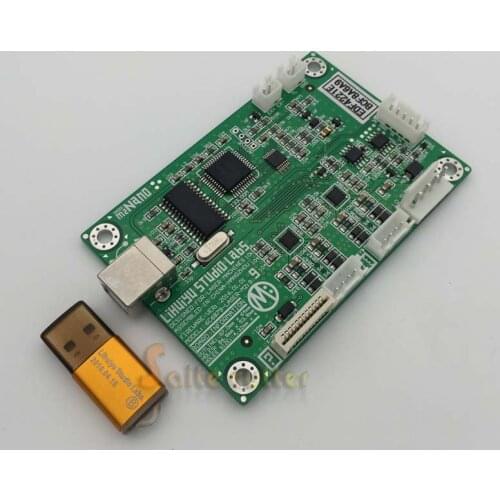 LIHUIYU M Main Board M2 Nano Co2 Laser Control System Engraver Cutter + English Dongle B LaserDraw CorelLaser