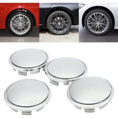 Plastic 4Pcs Practical High Quality Car Tyre Hub Cap Waterproof Rim Cap Heat-reisistant for Vehicles