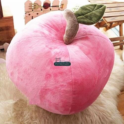 Dorimytrader 40cm Hot Apple Stuffed Pillow Plush Soft Toy 16'' Big Game Doll Nice Baby Present Free Shipping DY61243