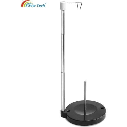Sew Tech Single Thread Stand for Sewing and Embroidery Machines Adjustable Cone Thread Spool Holder Smoother Feed
