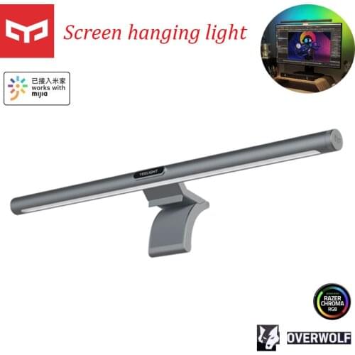 YEELIGHT Desk Lamp Foldable Eyes Protection Reading Dimmable PC Computer USB Lamp Display Hanging Light mi Home APP Control