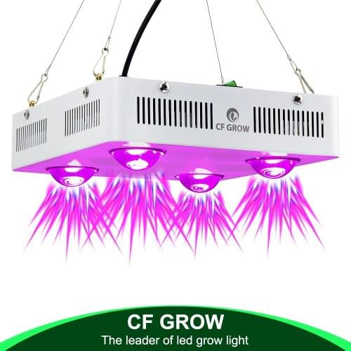 CF Grow 300W 600W COB LED Grow Light Full Spectrum Indoor Hydroponic Greenhouse Plant Growth Lighting Replace UFO Growing Lamp