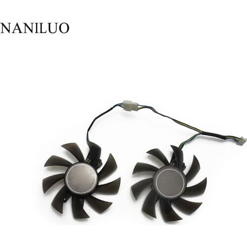 GA82S2H-PFTA 12V 0.36A For GTX1060 diameter 74MM GTX 1060 graphics card dual fan