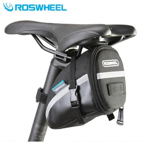 ROSWHEEL Outdoor Waterproof Mountain Road Cycling Saddle Bag Bicycle Bike Under Seat Tail Rear Pannier Accesorios De Bbicicleta