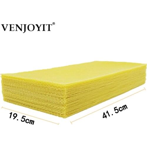 30pcs Honeycomb Wax Frames Beehive Base Sheets Beekeeping Foundation Honey Hive Equipment Bee Supplies