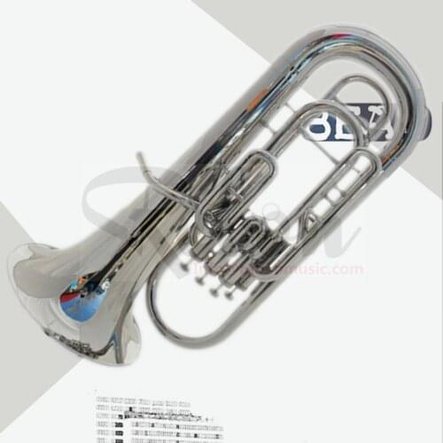Weifang Rebon Bb key Nickel Silver Baritone tuba