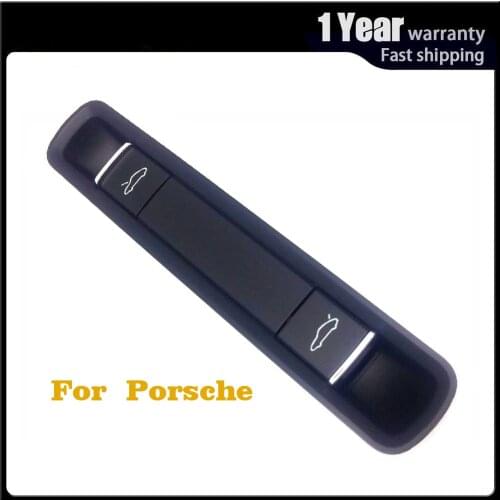 Trunk Lock Release Switch Boot Bonnet Release Switch Pack Button Console For Porsche 981 991 718 Boxster Cayman 99161310501
