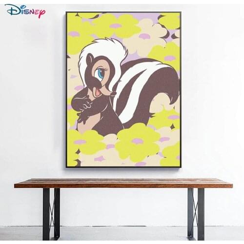 Disney 5D DIY Diamond Painting Fawn Bambi Full Diamond Cross Stitch Inlaid Diamond Handmade Exquisite Home Decoration Gift