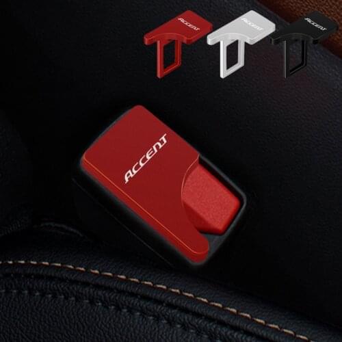 Car Safety Buckle Clip Seat Belt Plug Alarm Canceler Stopper for Hyundai ACCENT Tucson Solaris I30 Creta Ix35 I40 IX20 Veloster