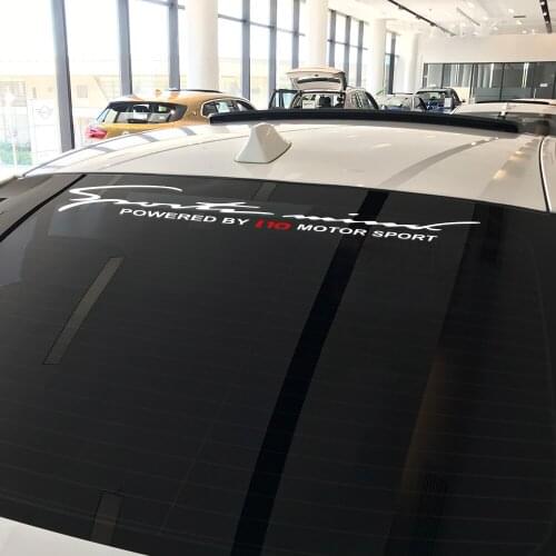 Car Front Rear Windshield Stickers For Hyundai i10 Auto Captivation Vinyl Film Decor Decals Windscreen Cover Auto Accessories