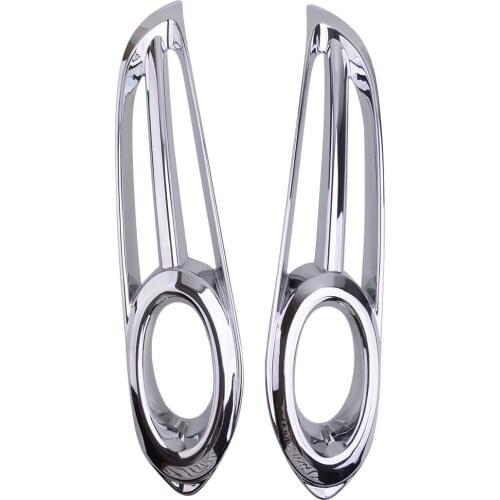 Beler 2pcs Front Fog Light Lamp Frame Cover Trim fit for Honda HR-V HRV VEZEL 2016 2017 2018 2019