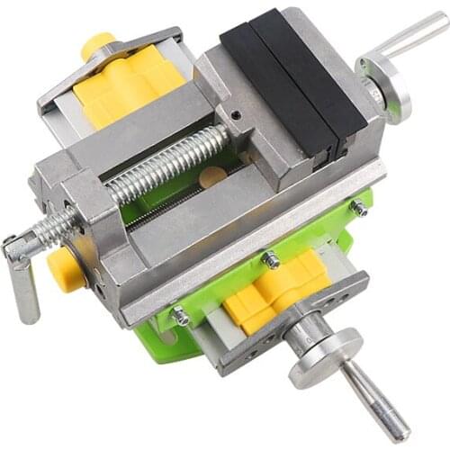 BG-6368 Bench Drill Cross Three-inch Flat-nose Pliers Bench Vise Drilling Machine Variable Milling Machine Two-way Movable Vise