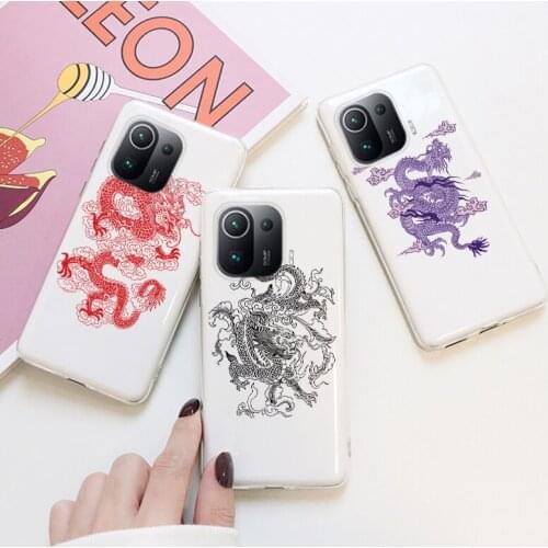 For Xiaomi Mi 11 Pro 5G Case 6.81" Soft TPU Clear Cover For Xiaomi Mi 11 Mi11 Pro 11Pro M2102K1AC Vintage Marble Silicone Bumper