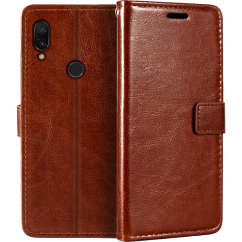 Case For Xiaomi Redmi 7 Wallet Premium PU Leather Magnetic Flip Case Cover With Card Holder And Kickstand For Xiaomi Redmi Y3