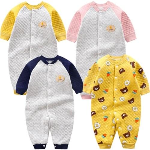 Baby Girl Boy Winter Clothes Set For Babies Clothing Costume Outfit Newborn Lovely Long Sleeve Jumpsuit Romper in Autumn Winter