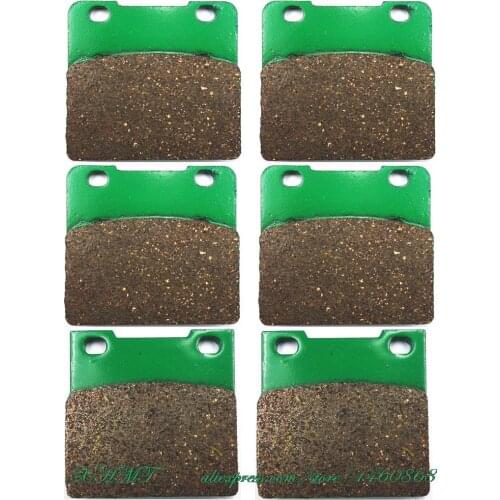 For SUZUKI 1100 GSX-R 1985 - 1988 Disc Brake Pads Pill Front Rear 1987 1986 GSXR GSX R